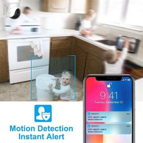 img 2 attached to Камера для домашних животных с разрешением 1080P с динамиком для телефона - беспроводная мониторинговая камера TENVIS с функцией обнаружения движения, двунаправленным аудио, ночным видением, камера безопасности для приложений Android и iOS.