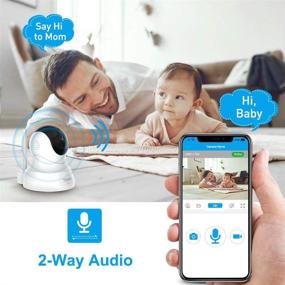 img 3 attached to 1080P Pet Camera with Phone App Speaker - TENVIS Wireless Monitor Camera with Motion Detection, 2 Way Audio, Night Vision, Security Camera for Android & iOS APP