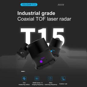 img 3 attached to Revolutionary Youyeetoo EAI YDLIDAR T15: Unleashing Advanced 360-Degree TOF Laser Range Lidar Sensor for Outdoor Robot Navigation & Obstacle Avoidance within 15 Meters Radius