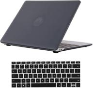 💻 se7enline huawei matebook 13 inch case: hard shell laptop cover + silicone keyboard skin - crystal black logo