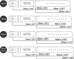 img 1 attached to 🚀 Barton Silicone Watch Bands Launch