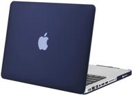 mosiso compatible with macbook pro 13 inch case (model: a1278 logo