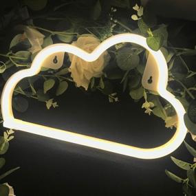 img 3 attached to Неоновая вывеска Led Cloud Light