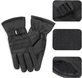 img 3 attached to 🧤 Ultimate Weatherproof Insulated Winter Gear