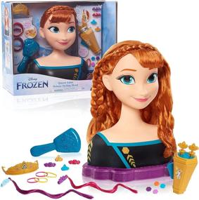 img 4 attached to Deluxe Styling Set for Disney Frozen with 18 Pieces