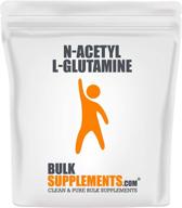 bulksupplements n acetyl l glutamine powder grams logo