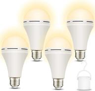 rechargeable emergency light bulb: powerful battery-powered lighting solution логотип