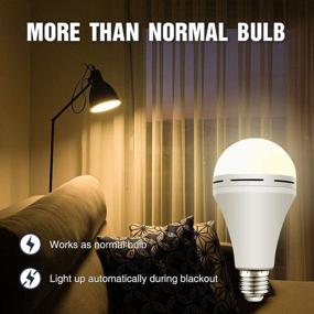 img 3 attached to Rechargeable Emergency Light Bulb: Powerful Battery-Powered Lighting Solution