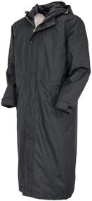 img 2 attached to 🌧️ Stay Dry in Style with the Outback Trading Company Unisex Pak-A-Roo Duster - Waterproof & Windproof Rain Coat