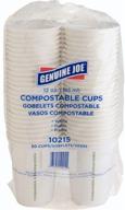 genuine joe compostable paper cups logo