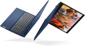 img 3 attached to 💻 Восстановленный ноутбук Lenovo IdeaPad 3 с диагональю 15,6 дюйма, процессором Intel Core i3-1005G1, 8 ГБ оперативной памяти, 256 ГБ SSD, Windows 10 в режиме S - синий
