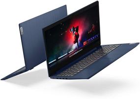 img 2 attached to 💻 Восстановленный ноутбук Lenovo IdeaPad 3 с диагональю 15,6 дюйма, процессором Intel Core i3-1005G1, 8 ГБ оперативной памяти, 256 ГБ SSD, Windows 10 в режиме S - синий