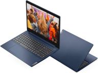 💻 renewed lenovo ideapad 3 15.6-inch laptop with intel core i3-1005g1, 8gb ram, 256gb ssd, windows 10 in s mode - blue logo