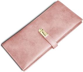 img 1 attached to AOXONEL Womens Wallets Magnetic Closure Women's Handbags & Wallets in Wallets