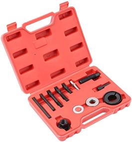 img 3 attached to 🧰 WINTOOLS 12-Piece Pulley Puller Remover &amp; Installer Kit for Power Steering Pump and Alternator Pulley
