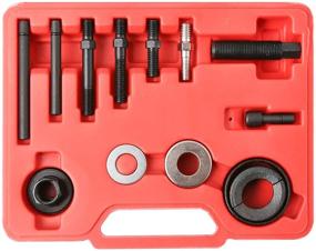 img 4 attached to 🧰 WINTOOLS 12-Piece Pulley Puller Remover &amp; Installer Kit for Power Steering Pump and Alternator Pulley