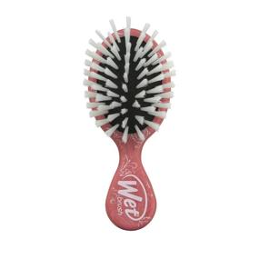 img 4 attached to Wet Brush Hair Original Detangler Baby Lion Print with UltraSoft IntelliFlex Bristles - Coral, BWR832LION, Lions - 1 Count