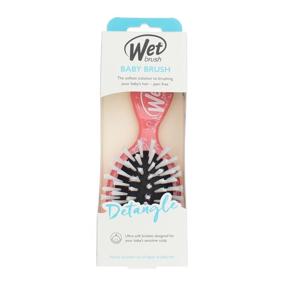img 2 attached to Wet Brush Hair Original Detangler Baby Lion Print with UltraSoft IntelliFlex Bristles - Coral, BWR832LION, Lions - 1 Count