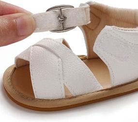 img 3 attached to LUWU Sandals Anti Slip Toddler 18_Months