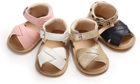 img 4 attached to LUWU Sandals Anti Slip Toddler 18_Months