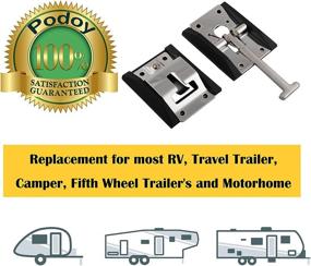 img 1 attached to Podoy T Style Holder Trailer Motorhome