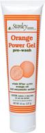 🍊 stanley home products orange power gel pre wash - powerful laundry stain remover | spot treat tough stains, instantly clean and deodorize fabrics | ideal for blood, oil, grease, and more logo