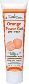 img 4 attached to 🍊 Stanley Home Products Orange Power Gel Pre Wash - Powerful Laundry Stain Remover | Spot Treat Tough Stains, Instantly Clean and Deodorize Fabrics | Ideal for Blood, Oil, Grease, and More