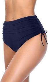 img 2 attached to 👙 Holipick Women's High Waisted Bikini Tankini Bottom for Stylish Swimsuits & Cover Ups