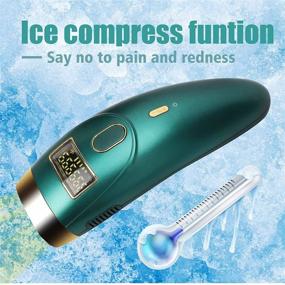 img 3 attached to 🔥 Zarlbol Permanent IPL Hair Removal: 999,999 Flashes, Ice Compress, Painless Laser Device for All Body Areas