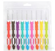 img 1 attached to 🧶 BeCraftee Crochet Hooks Kit - Complete 12-Piece Set of Extra-Long Crocheting Needles with Comfortable Rubber Grips in 12 Sizes - Perfect Knitting & Crochet Supplies for Beginners review by Randy Hunnicutt
