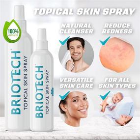 img 1 attached to ⚡️ BRIOTECH Topical Skin Spray: Pure HOCl for Tattoo & Piercing Aftercare, Sea Salt Cleansing Solution, Natural Saline Toner, Hypochlorous Acid Facial Mist - Skin Care Relief for Bumps, Scars, & Blemishes