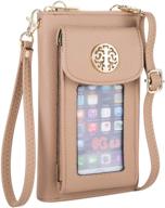 👜 women's crossbody wallet with phone holder in handbags & wallets logo