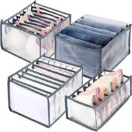 wardrobe organizer compartment washable foldable logo