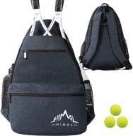 🎾 himal outdoors tennis backpack: versatile tennis bag for 2 rackets and essential gear логотип