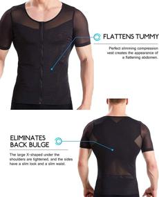 img 2 attached to AIXINTE Slimming Compression Undershirt Shapewear Sports & Fitness and Other Sports