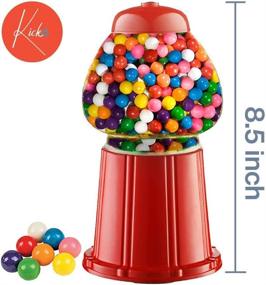 img 1 attached to 🍬 Kicko 8.5 Inch Gumball Machine: Classic Candy Dispenser for Birthdays, Parties & Christmas