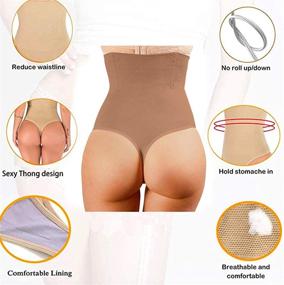 img 1 attached to ShaperQueen 102 Thong Shapermint Underwear Women's Clothing in Lingerie, Sleep & Lounge