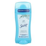 🚿 secret original shower fresh scent women's invisible solid antiperspirant & deodorant - ph balanced formula - 2.6 oz (pack of 3) logo