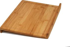 img 2 attached to Bamboo Cutting Board Chopping Raised