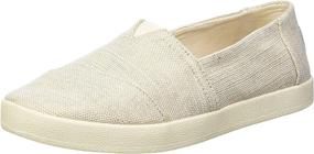 img 4 attached to TOMS Womens Avalon Sneaker Coated