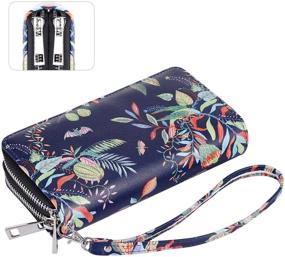 img 3 attached to 👜 Pamidadress Colorful Printed Double Around Women's Handbags and Wallets