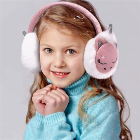 img 3 attached to Gifts Treat Earmuffs Adjustable Warmers Girls' Accessories
