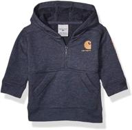 👕 толстовка с капюшоном carhartt mossy для малышей - модные свитшоты и толстовки для мальчиков. логотип