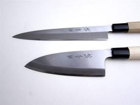 img 2 attached to 🔪 Dottokomu Willow Blade Kitchen Knife Set - Left-Handed, Bright Sound Sakura Edition (Akane Suzaku et al.)