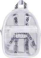 🎒 adidas 5150792 clear mini backpack: sleek and stylish storage solution логотип