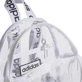img 2 attached to 🎒 Adidas 5150792 Clear Mini Backpack: Sleek and Stylish Storage Solution