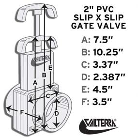 img 1 attached to Valterra 6201 Gate Valve White