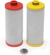 💧 aquasana replacement cartridges: enhance water quality with 2-stage filtration logo