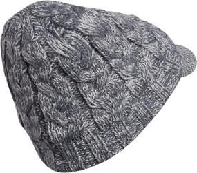 img 1 attached to 🧢 Stylish and Warm: adidas Women's Crystal Brimmer Beanie - Perfect Winter Headgear!