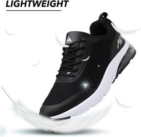 img 1 attached to Lightweight Cushion Athletic Sneakers | Topteck Men's Shoes